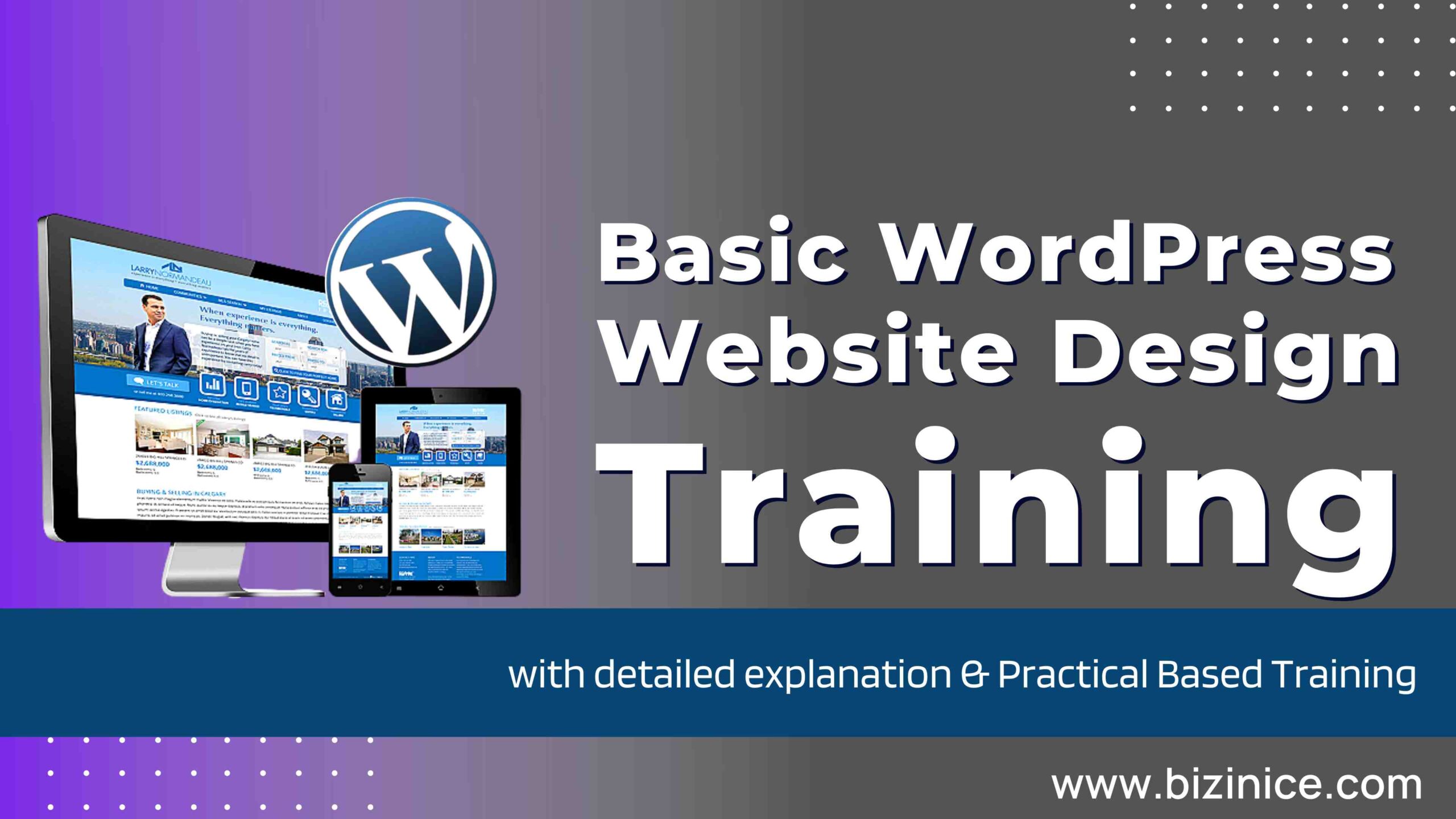 WordPress Website Design Basic Training
