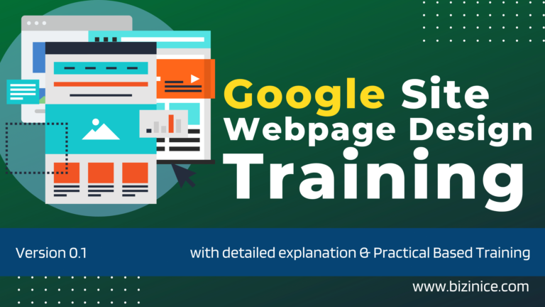 Google Sites WebPage Design